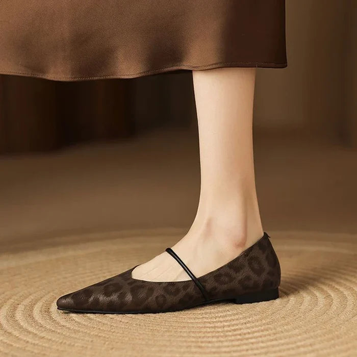 Rory Leather Flats