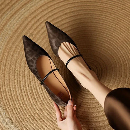 Rory Leather Flats