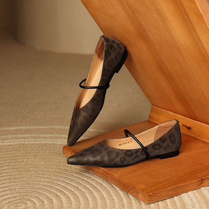 Rory Leather Flats