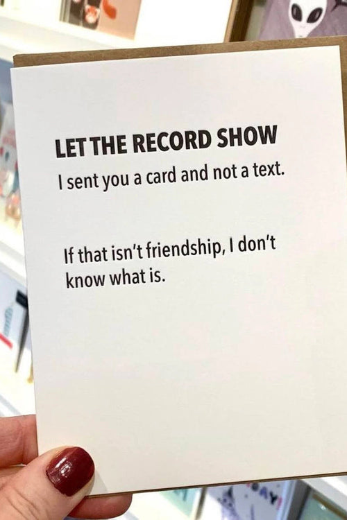 Sent Card