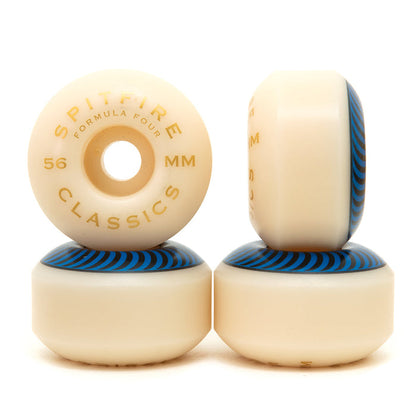 SF Classics 101A 56mm Wheels - White / Blue