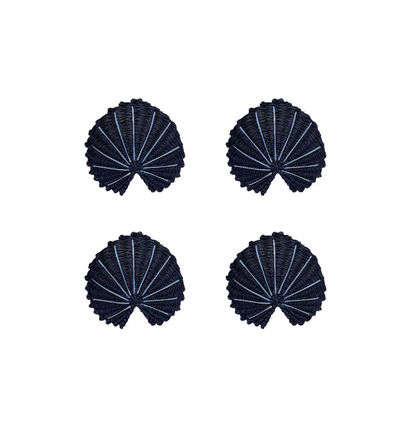 Shell Napkin Ring, Set of 4