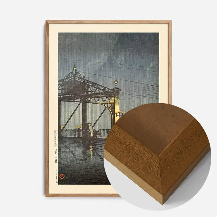 21x30cm | 8¼ x 11¾in / Oak Wood Frame