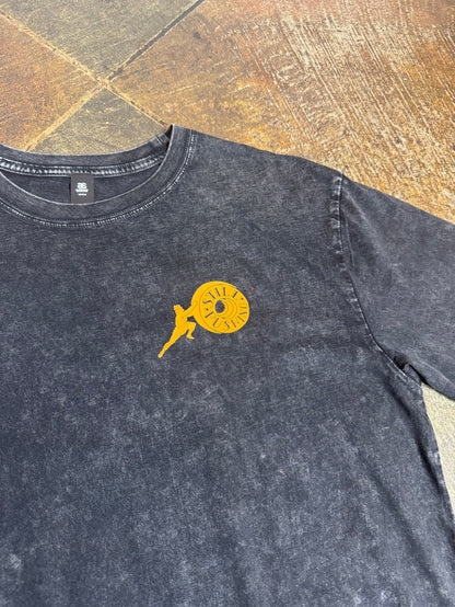 Sisyphus Still Pushing Tees - Black Stone