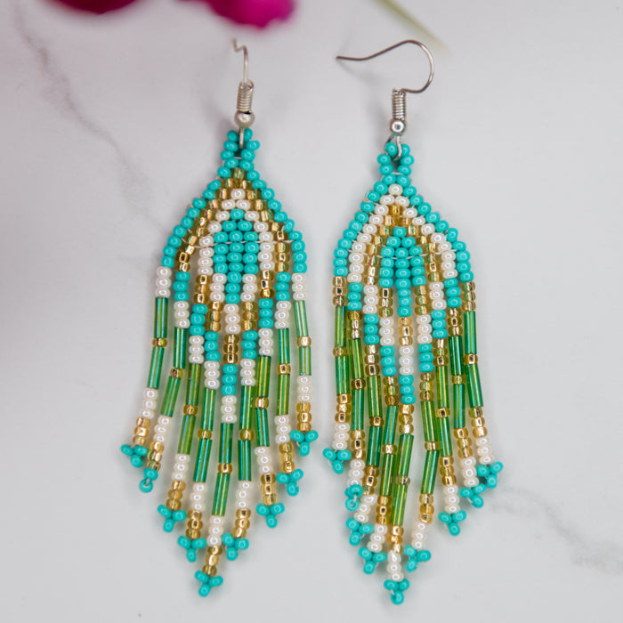 Small Feather Earrings