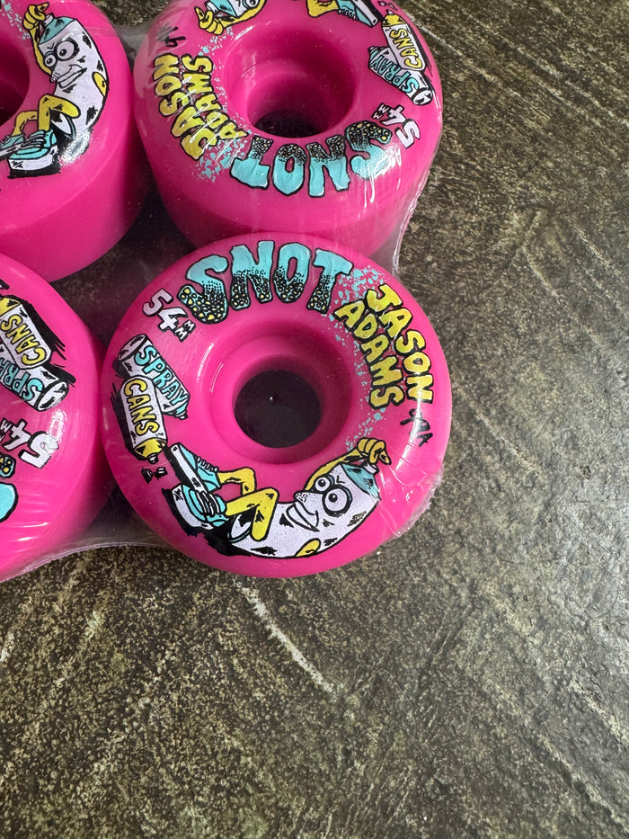 Snot Jason Adams Spray Cans 54mm 99A Pink Wheels