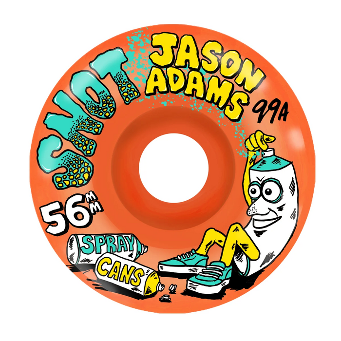 Snot Jason Adams Spray Cans 56mm 99A Orange Wheels