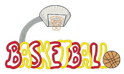 Sport Names Applique [5x7] 11536 Machine Embroidery Designs