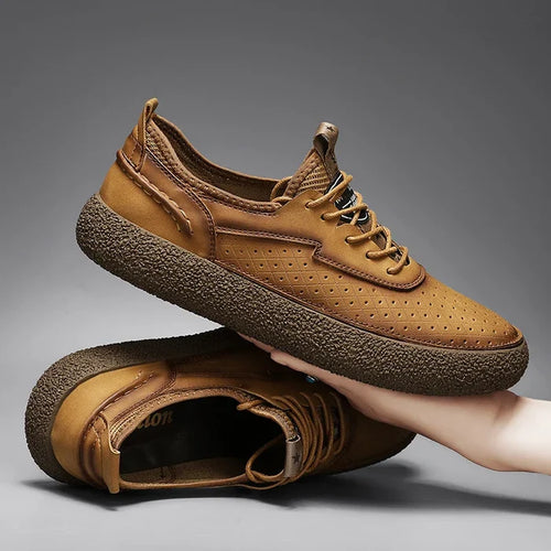 Stanley Leather Trainers