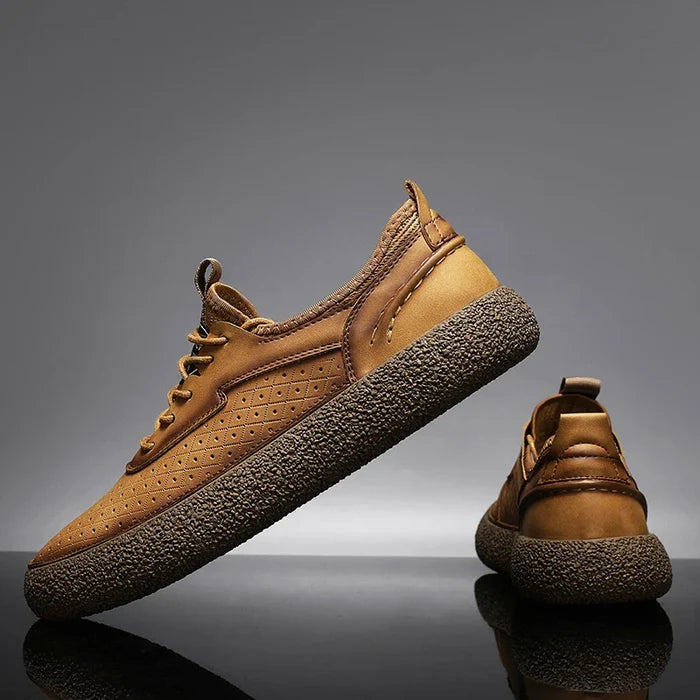 Stanley Leather Trainers