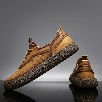 Stanley Leather Trainers
