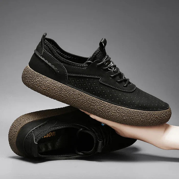 Stanley Leather Trainers