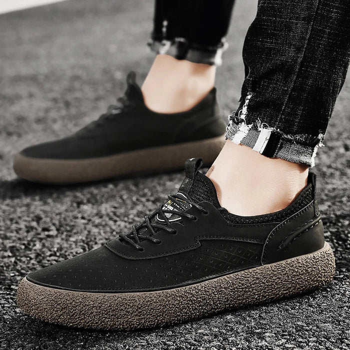 Stanley Leather Trainers