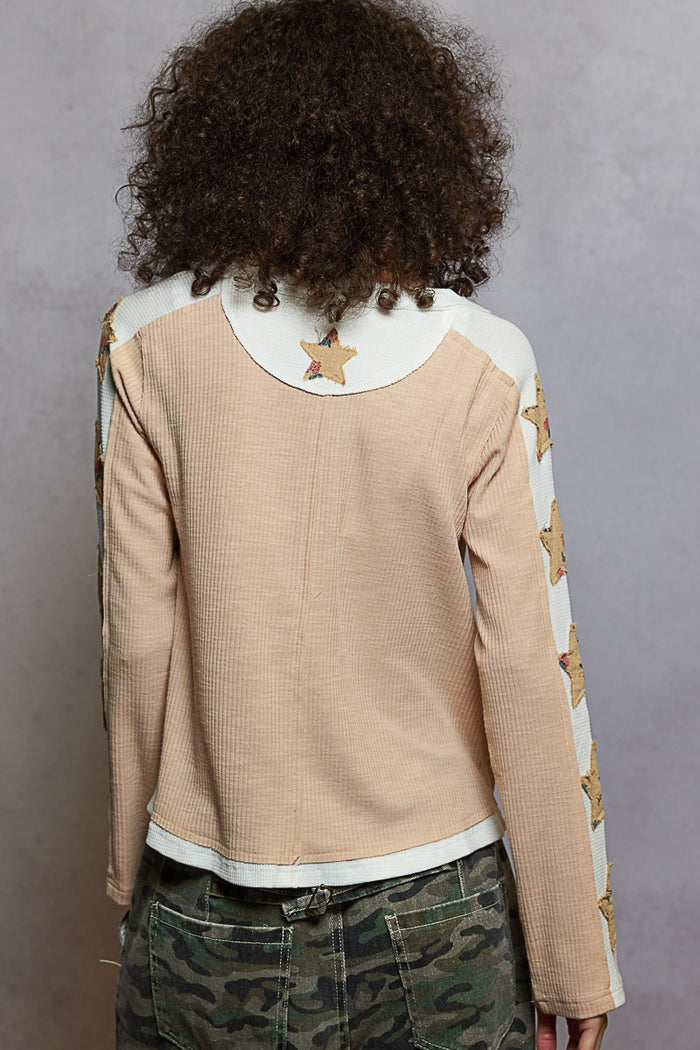 Star Patch Top