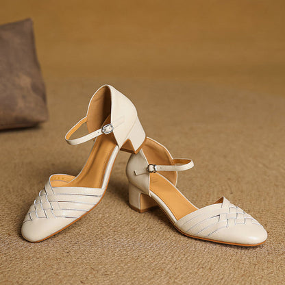 Stella Genuine Leather Heels