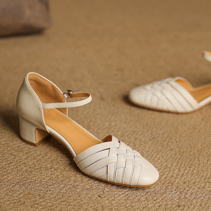 Stella Genuine Leather Heels