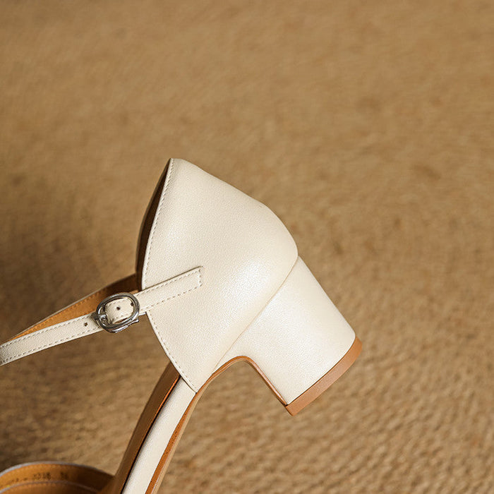 Stella Genuine Leather Heels