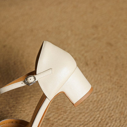 Stella Genuine Leather Heels