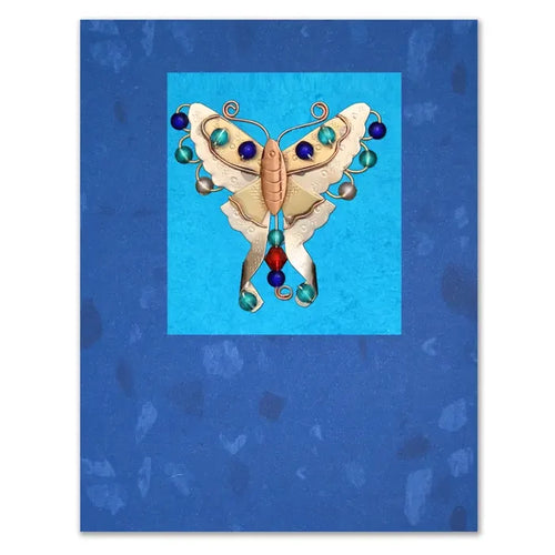 Summer Butterfly Pin and Card