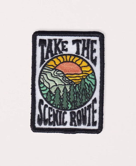 Take the Scenic Route Iron-On Patch