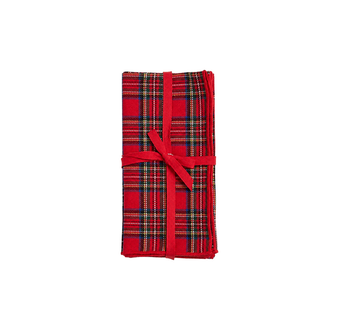 Tartan Traditions Cloth Napkins, Set of 4