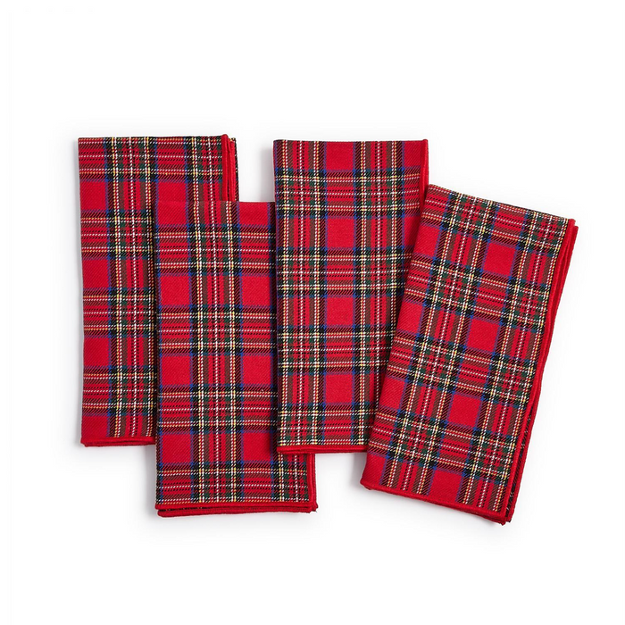 Tartan Traditions Cloth Napkins, Set of 4