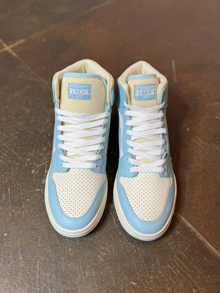 Telford Light Blue/ Cream Leather