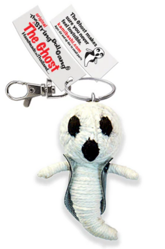 The Ghost String Doll Keychain