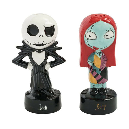 The Nightmare Before Christmas Jack & Sally Salt Pepper Shakers