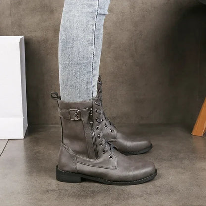 Theodora Leather Boots