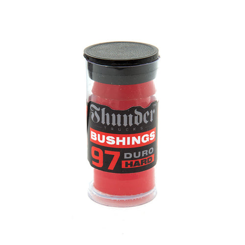 Thunder Bushings Hard 97 Duro Clear Red