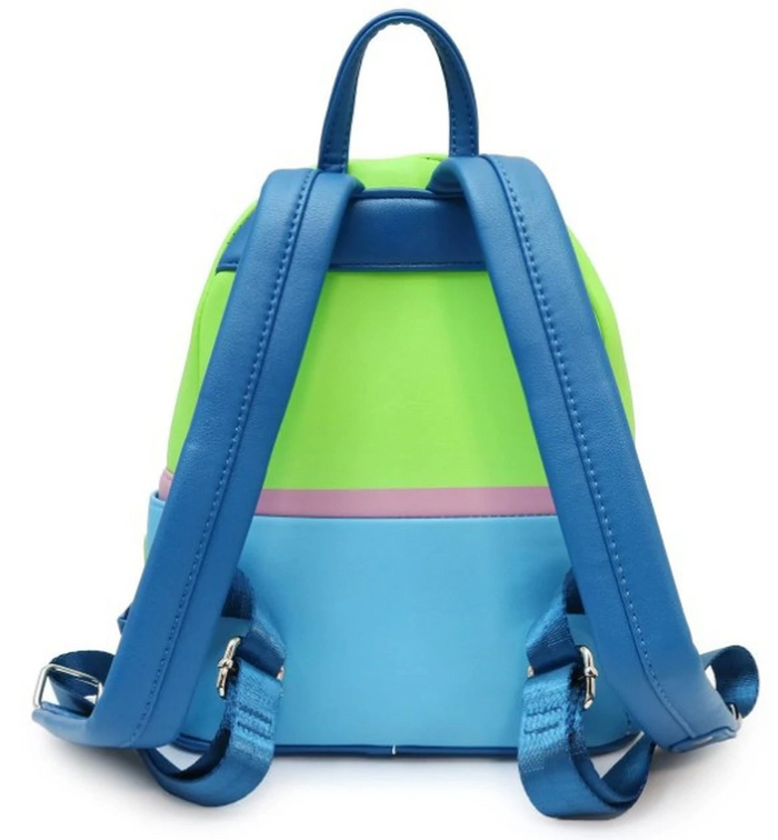 Toy Story Alien Pizza Planet Mini Backpack Back View