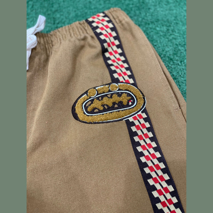 Travis Scott Cactus Jack Stripe Short Brown Multi, Shorts - Supra Sneakers