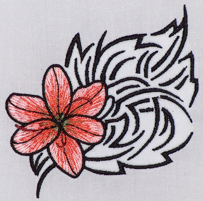 Tribal Flowers [4x4] 11522 Machine Embroidery Designs