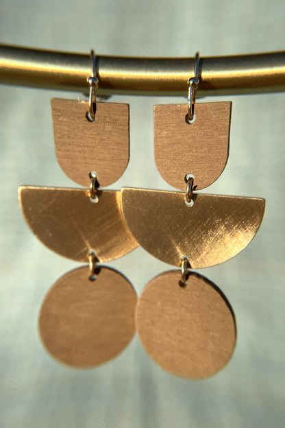 Triple Dip Earrings