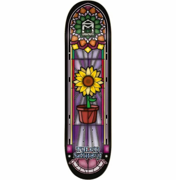 Tyler Surrey Stained Glass Deck - 8.25