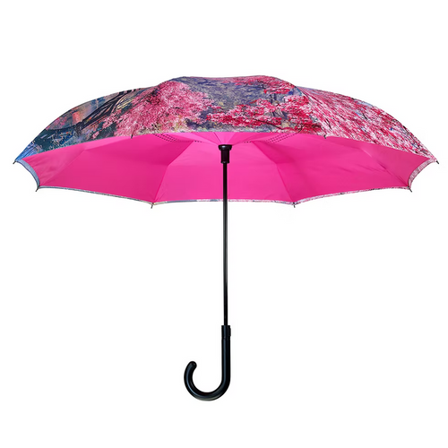 Umbrella - Reverse Close Cherry Blossoms