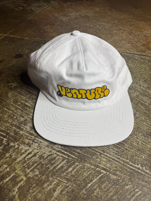 Venture Throw White/ Yellow SnapBack Hat