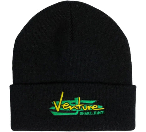 Venture x Shake Junt Black Cuff Beanie