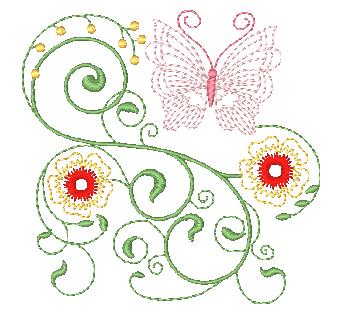 Vintage Dreams [4x4] 11157 Machine Embroidery Designs