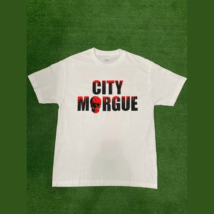Vlone x City Morgue Drip Tee White, T-Shirt - Supra Sneakers