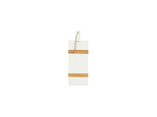 White Rectangle Mod Charcuterie Board