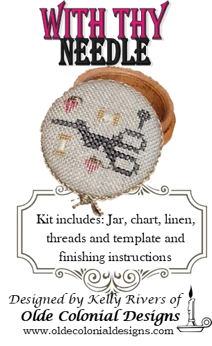 With Thy Needle FULL KIT by Olde Colonial Designs