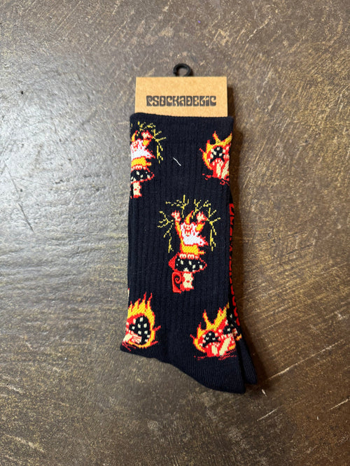 Wizard Shroom Socks