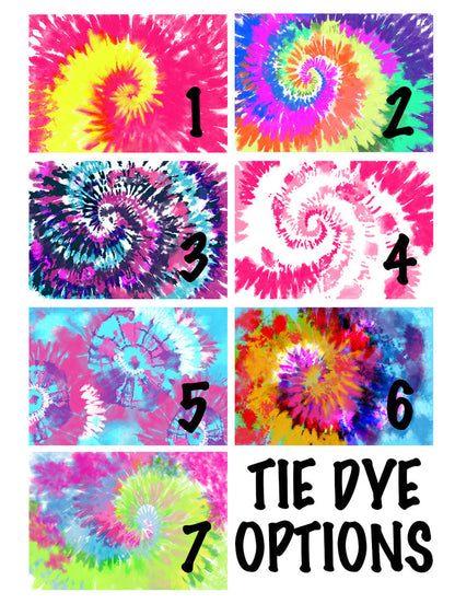 Wrestling Cooling Towel with Tie Dye Background